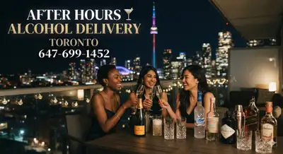 After Hours Alcohol Delivery Beer Delivery Toronto 647-699-1452, View more