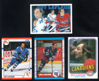 GUY LAFLEUR CANADIENS , NORDIQUES, RANGERS LOT DE 13 CARTES