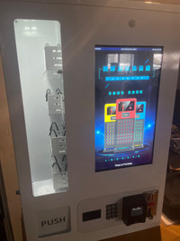 2 machines vending distributeur 
