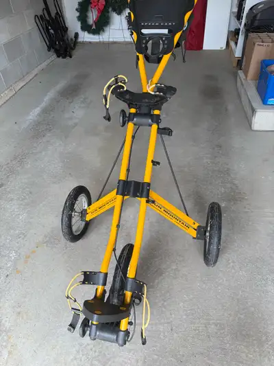 Sun Mountain golf cart for sale. $80 or best offer. Ad will be deleted when this is sold.