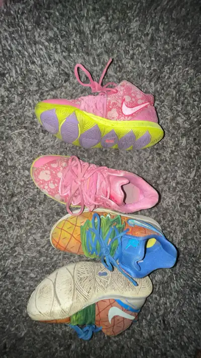 Kyrie 5 SpongeBob & Patrick youth, View more