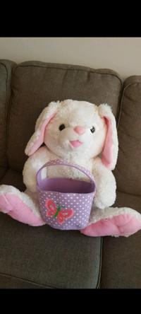 Easter bunny giant plush toy