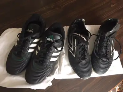 SOCCER shoes - size 10 - like new - $ 30 pair - ADIDAS AND MITRE, View more