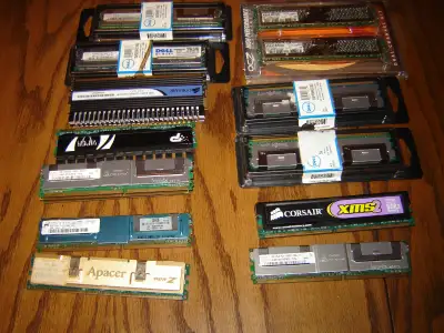 Various DDR2 Ram modules, View more