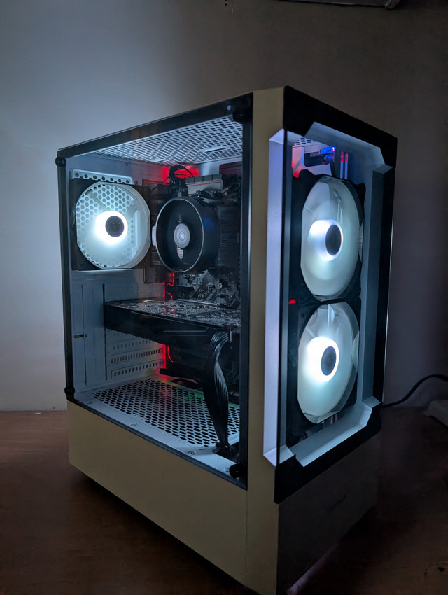 Gaming PC - Ryzen 5 2600x, GTX 1080, 16GB Ram, Win 11,  NVME SSD in Desktop Computers in Kitchener / Waterloo