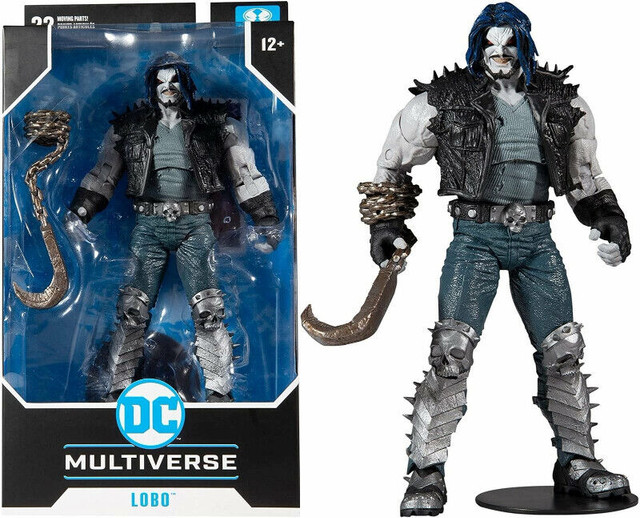 McFarlane Toys DC MULTIVERSE DC REBIRTH   LOBO  7" ACTION FIGURE in Toys & Games in Thunder Bay