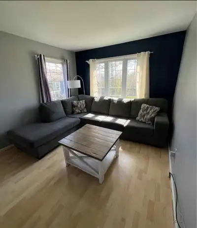 grey sectional with reversible chaise, View more