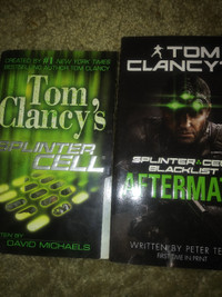 Tom Clancy Splinter Cell Paperback Novels