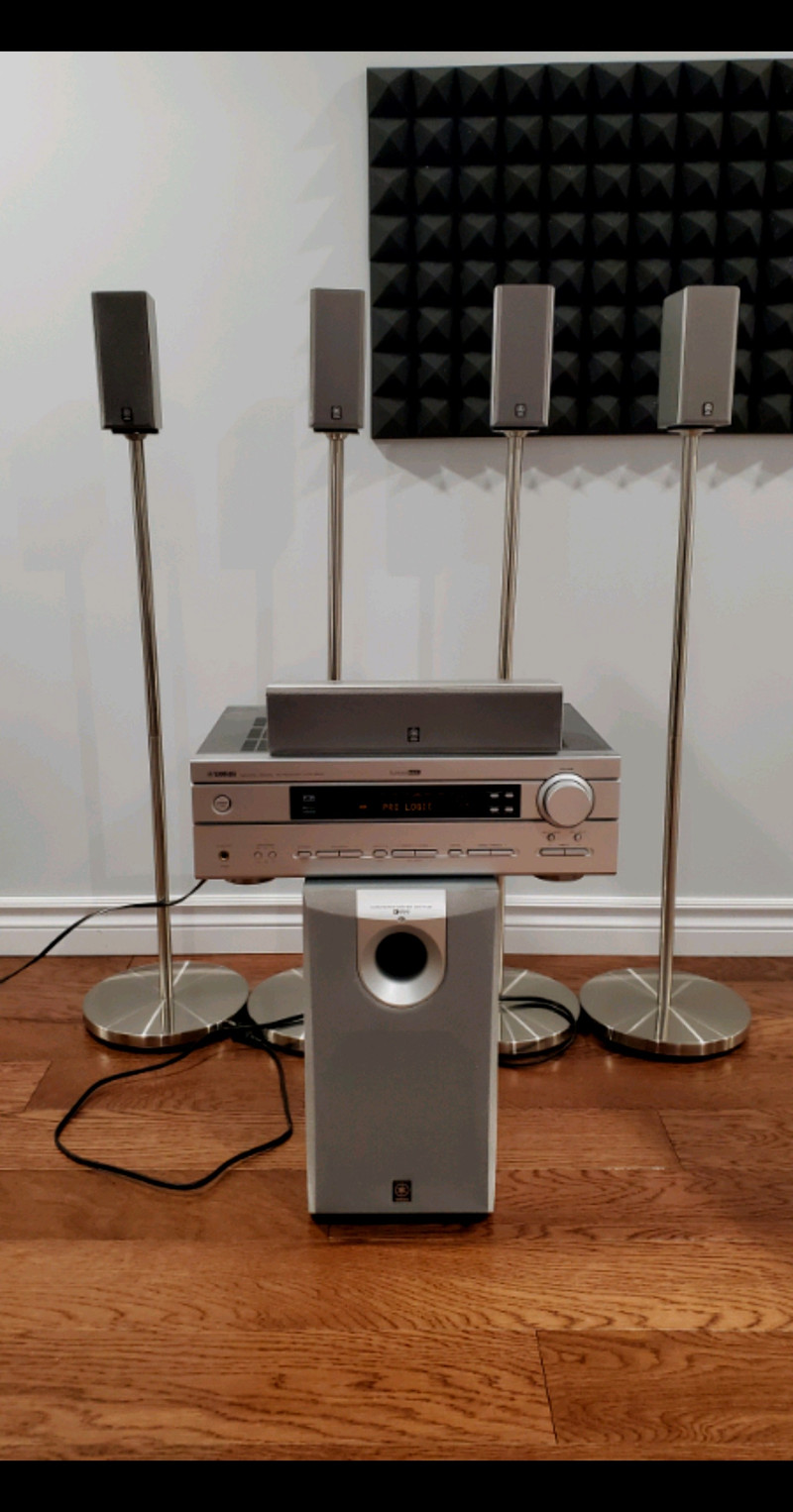 Yamaha AV Receiver HTR5630 with home cinema 5.1ch speaker packa