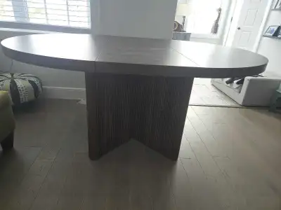 Dining room table with leaf, View more