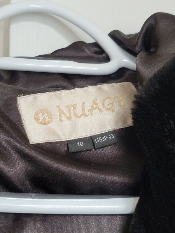 Full Length (Maxi Long) Black Faux Fur NUAGE Coat in Women's - Other in Markham / York Region - Image 4