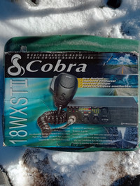 Never Used Cobra 18WXSTII 40 Channel CB Radio