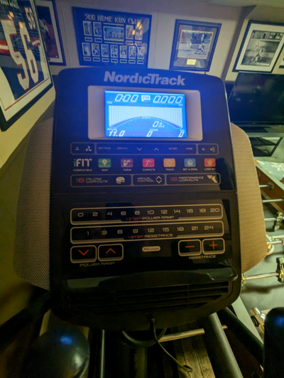 NordicTrack Heavy Duty Elliptical Digital Screen and Fan, View more