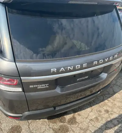 14 15 16 17 RANGE ROVER SPORT FOR PARTS SALVAGE V6 3.0L 2016 LAND ROVER RANGE ROVER FOR PARTS DOORS...