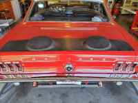 Rear window speaker mount for 1965-1967 Ford Mustang