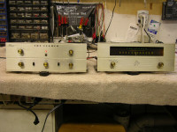 VINTAGE FISHER ALLEGRA X-19 TUBE AMP+MATCHING TUBE TUNER @ $699.