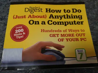 Reader's Digest "How to Do (Just About) Anything On A Computer" guide, offering hundreds of ways to...