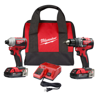Milwaukee Tool M18 18V Brushless Cordless Compact Hammer Drill I, View more