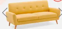 tufted 3-seater sofa
