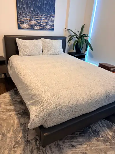 COMPLETE BEAUTY-REST QUEEN BED SET UP, View more