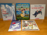French and English Winter-Themed Children's Books