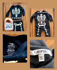 Halloween Outfits 6-12 month & 18-24 month $5.ea