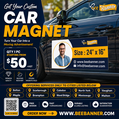 Custom Car Magnets | Magnetic Vehicle Signs |, View more