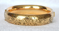 GOLD FILLED BANGLE BRACELET - VINTAGE