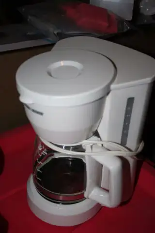 -- coffee maker: Durabrand ,10 cups -- $10 Rival RVCM4223 , 12 cups -- $20 Proctor Silex 12 cups --...