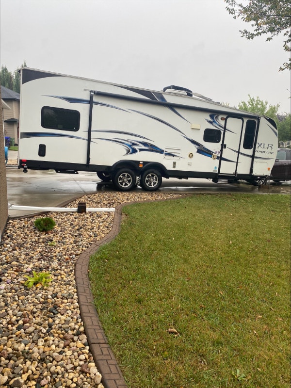 2012 forest river hyperlight XLR 27.5' toy hauler Travel Trailers