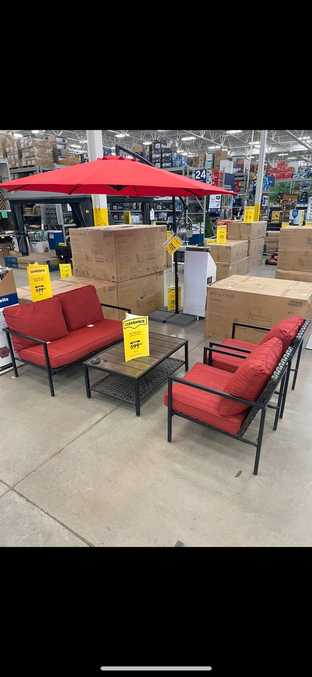 Patio Furniture Like New Couches/Table in Patio & Garden Furniture in Mississauga / Peel Region