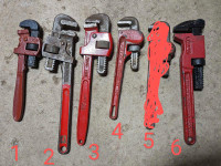 Pipe wrenches 