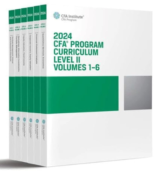 CFA Level 2 - 2024 CFA Curriculum & 2023 Kaplan Schweser in Textbooks in Calgary