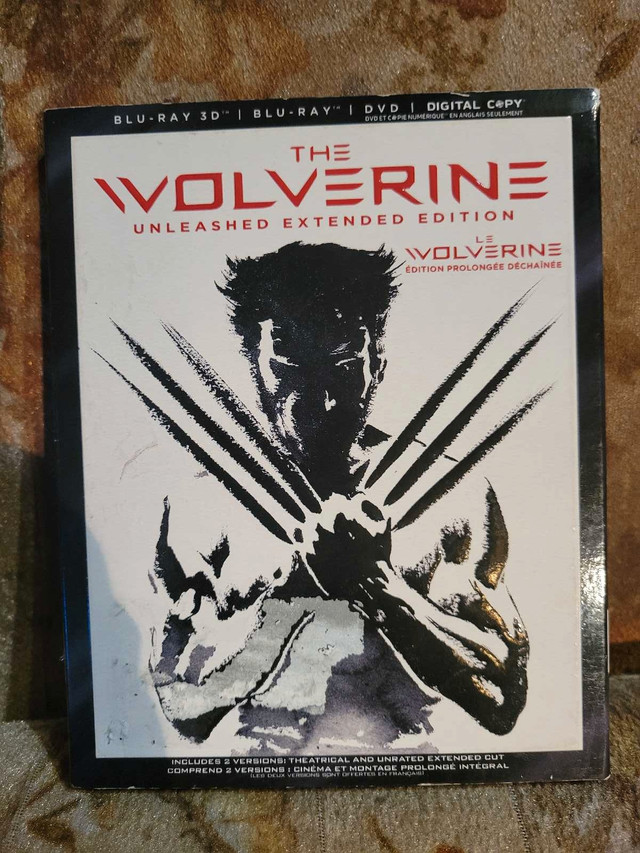 The Wollverine Unleased Extended Version 3D Blu-ray in CDs, DVDs & Blu-ray in Chatham-Kent