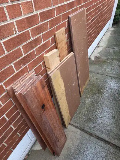 scrap wood and shelves, View more