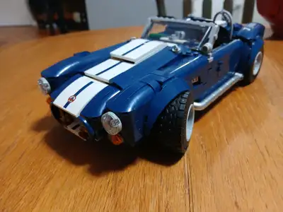 Lego - Shelby Cobra #10357 - Assembled, box, instructions and spare parts. PLEASE NOTE: I have mobil...