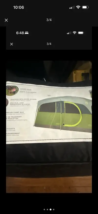COLEMAN 8 PERSON  TENT, View more