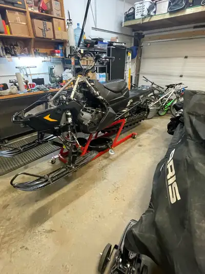 Parting out 2016 polaris SKS. Snow check model. Located in Devon Skid front and rear swing arm - OBO...