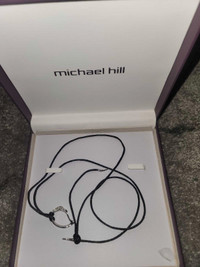 Michael hill diamond necklace with certificate 