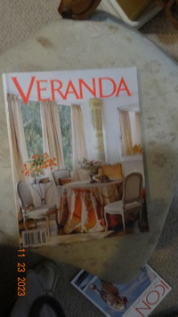 Verandah high class interior decorating magazine,2007,april.