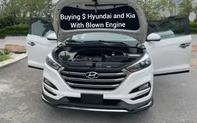 Hi, I'm buying Hyundai and Kia with blown engine, I pay top $ cash for Hyundai and Kia that has dama...