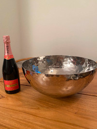 Fine Hammered Steel Bowl