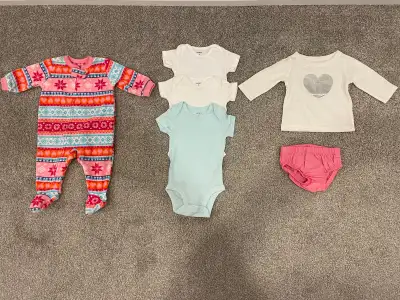 Baby Girl Clothing Lot (Size: 0-3 Months, 3 Months), View more
