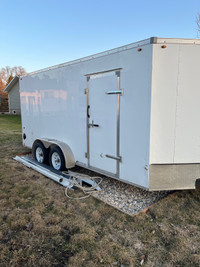 2020 7x16 Enclosed trailer 