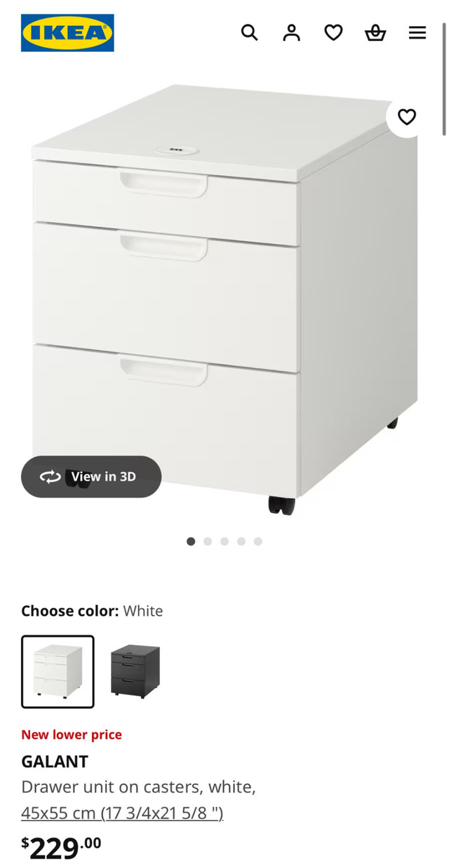 Ikea GLANT cabinet in Hutches & Display Cabinets in City of Toronto