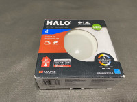 Halo 4” White Round Surface Mount LED