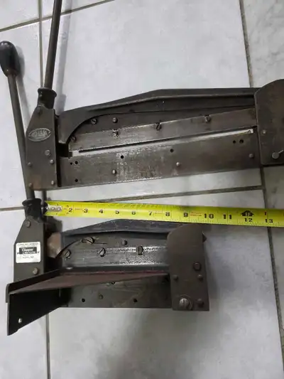 1924. CLIPPER BELT LACER CO. LEATHER CUTTER., View more