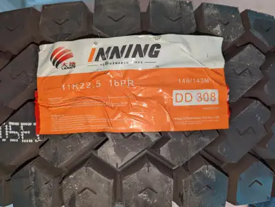 Open / closed year round highway + construction use tires 11R 22.5 16PL Quality tires great quality:...