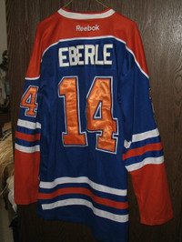 Hockey Edmonton Oilers  EBERLY 14Adult Jersey - 2008-09 Season