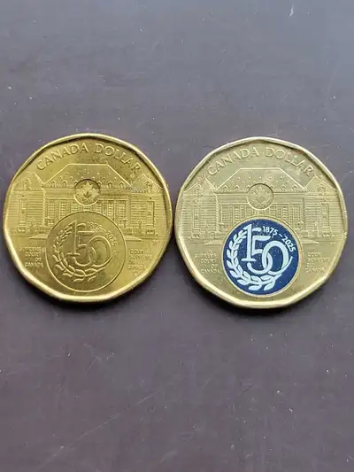 2025 Supreme Court of Canada 150th Anniversary Dollar Coins, View more